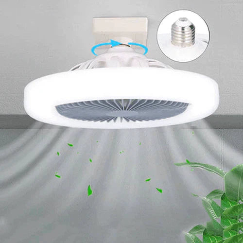 Ventilador LED TURBOMAX 2 em 1 / super potente +Ar fresco instantâneo